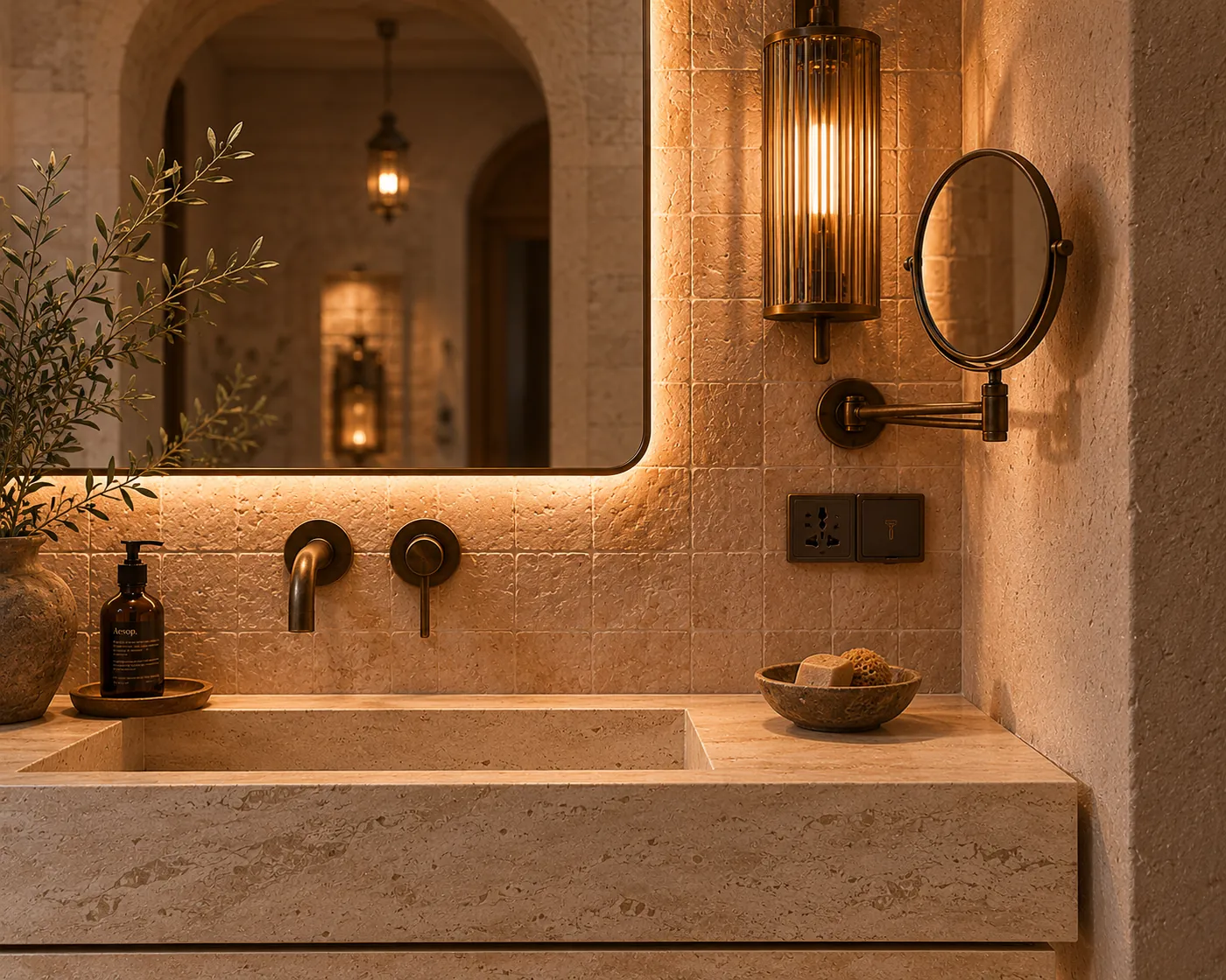 Floating vanity