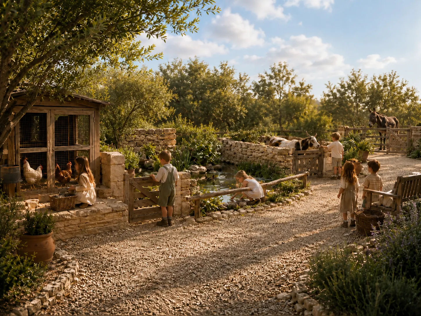 The farmyard