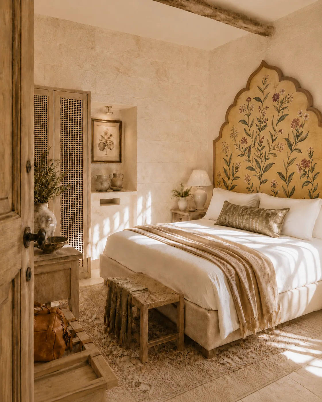 Bed from above